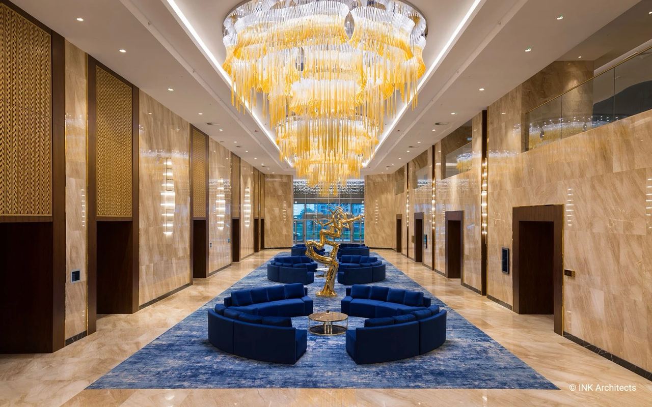 Hilton Astana изнутри