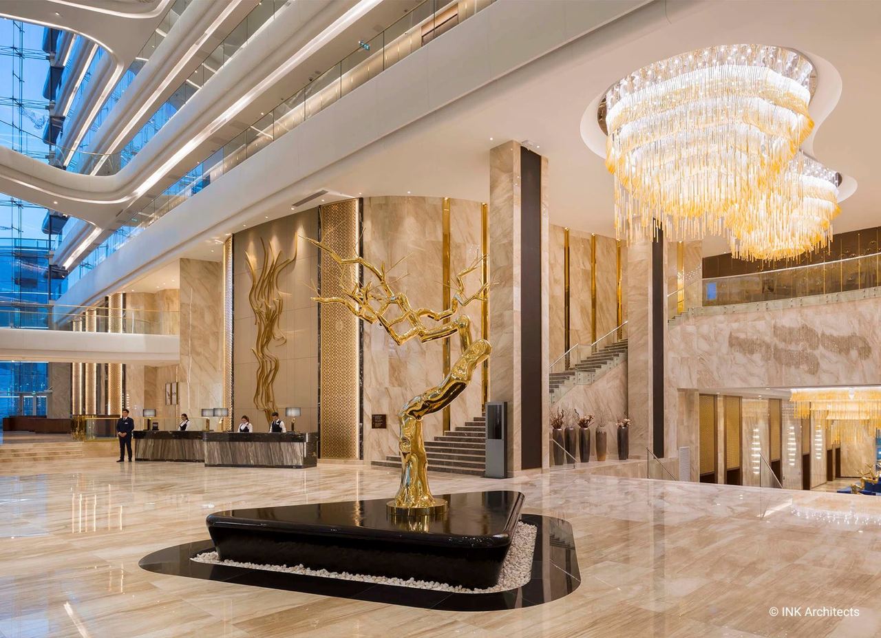 Hilton Astana изнутри